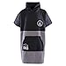 Produktbild Wave Hawaii EL Yaque Surfponcho für Körpergrößen von 160-190 cm Poncho 100% ÖKO Baumwolle Wafflepiqué Umkleidehilfe für Schwimmen Strand Surfen Badeponcho Duschponcho für Damen Herren Erwachsene