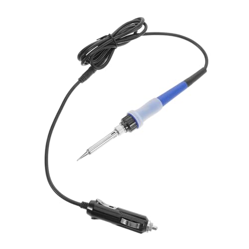 Beatifufu Rechargeable Soldering Iron Portable Car Soldering Iron Kit Low Voltage Dc 12v-24v Safe for Outdoor Use