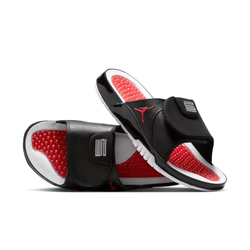 Jordan Hydro XI Retro Men's Slides (FN2452-006, Black/White-Gym Red)