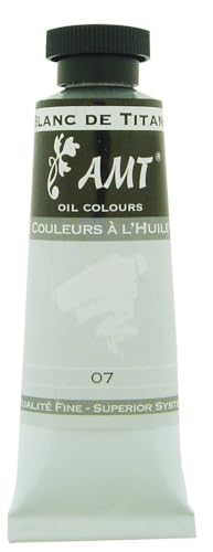 Peinture à l'huile AMT - Blanc de Titane THU07