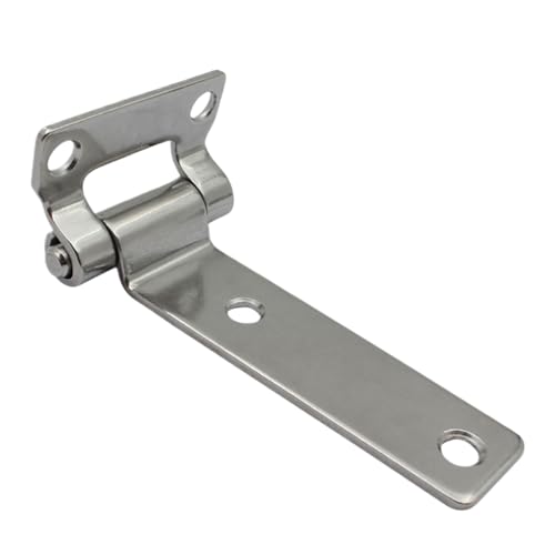 Bisagras de acero inoxidable, accesorios de barco tipo T resistentes de acero inoxidable – Bisagra gruesa para puerta de escotilla de yate, gabinete, cocina, entrada, muebles, paneles industriales