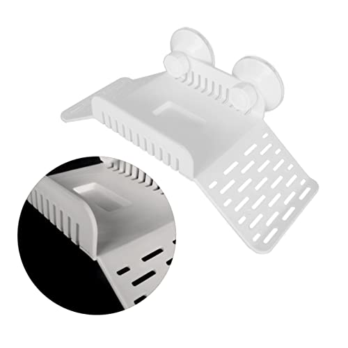 SEWOART Suministros de Calentador de Acuario Comida de Accesorios para Tanques de Plantas de Acuario Plataforma Muelle Flotante de