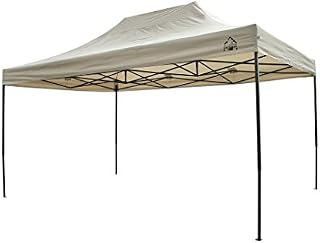 All Seasons Gazebos 3x4.5 Fully Waterproof Pop up Gazebo With Accessories - Black