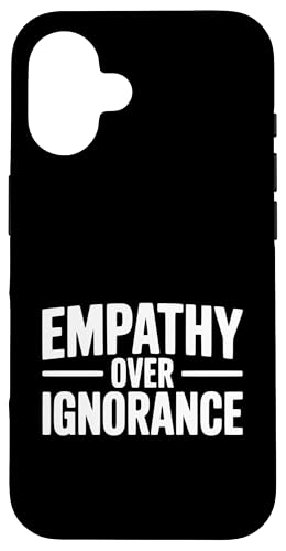 Empathy Over Ignorance �C���X�s���[�V�������p ���C���N�������� �X�}�z�P�[�X iPhone 16 �p