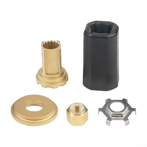 Kit de buje para motores fueraborda Mercury, Flo-For Torq II, repuesto de buje de hélice para motores de 60-300 HP, compatible con MerCruiser para Alpha Sterndrives, 15 dientes, OEM