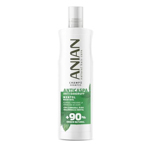 ANIAN Champú Anticaspa Mentol 400 ml
