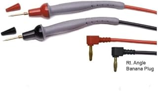 Simpson 50110 - Deluxe Probe Set (Male with Right Angle Banana Plug)