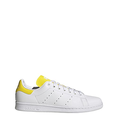 Adidas Stan Smith Mens Shoes Size 6, Color: White/Yellow-Yellow