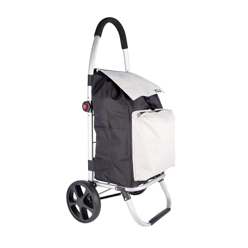 Carro de la compra plegable Cofan de aluminio con gran capacidad de carga 4