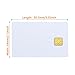 10 Pack J2A040 Chip Java JCOP Cards Unfused CAETOUNG JCOP21-40K Smart Card with 2 Track 8.4mm HICO Magnetic Stripe