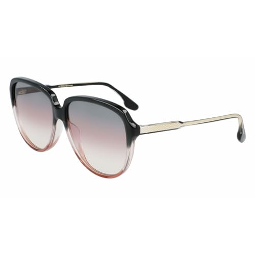 Victoria Beckham VB618S 44811 039 grey rose caramel sole Men's Acetate, Standard, 60