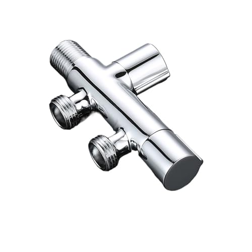 Robinet d'arrêt double commande G1/2 cuivre avec régulation d'eau indépendante - 7