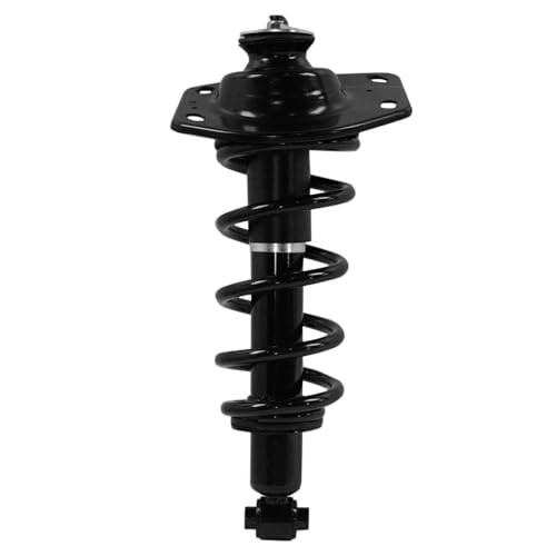 Image of Detroit Axle - 4pc 3.6L Rear Struts Kit for 2010 Chevrolet Camaro, 2 Struts with Coil Spring 2 Upper Control Arms Assembly Replacement Suspension Kit