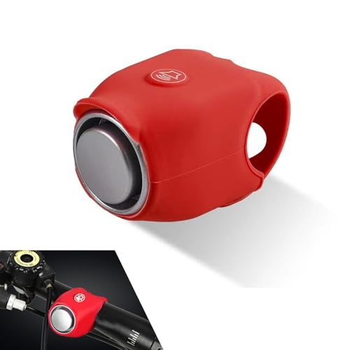 Arwrilt 1PC Electric Bike Horn 120DB with Multiple Sounds