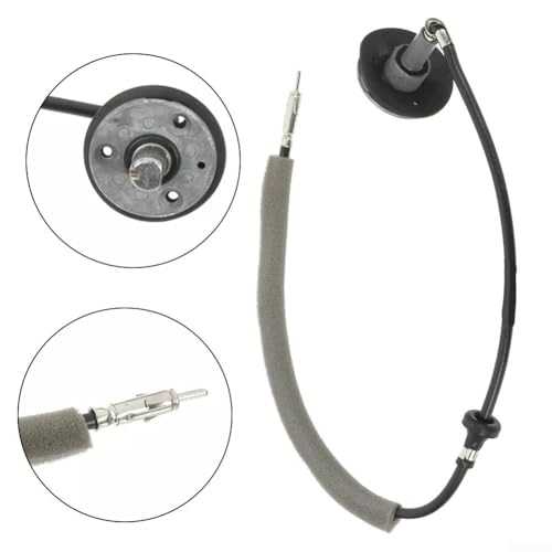 Base de antena con cable y soporte para Jeep Wrangler modelos 97 a 06 4