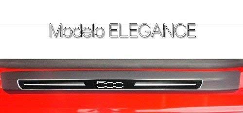 Soleira Resinada Premium Fiat 500 2010 11 12 13 14 15 4 Peças