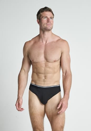 Jockey Modern Classic Brief 2er Pack – Unterhosen für Männer, Unterwäsche aus 100% Baumwolle, Herren Slips ohne Eingriff… – Ansicht 2