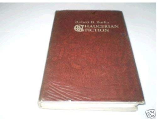 Chaucerian Fiction 0691063222 Book Cover