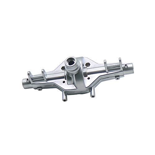 RCAWD RC Axles, Front/Rear Axle Housing Metal for 1/10 RC Crawler Axles REDCAT Everest 10, Everest GEN7 PRO, Everest GEN7 Sport, Spare Parts 706010 RER09587,RER09588,RER09585,RER09586 Silver