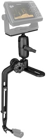 Heavy Duty Aluminum Fish Finder Mount - 7.32" Swing Arm For Boats & Kayaks - View #11