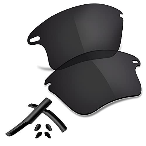Image of Polarized Replacement Lenses & Rubber Kits for Oakley Fast Jacket XL OO9156 Sunglass