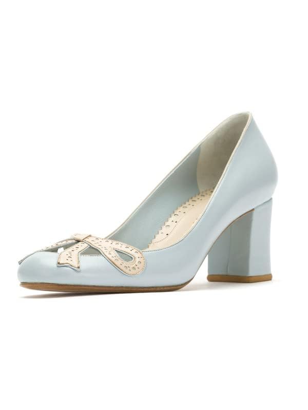 SARAH CHOFAKIAN Womens's Audrey Leather Pumps2