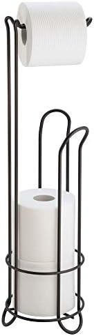 iDesign Classico Metal Free Standing Toilet Paper Tissue Holder