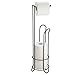 InterDesign Classico - Free Standing Toilet Paper Holder for Bathroom Storage - Bronze