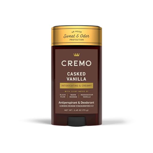 Image of Cremo Deodorant for Men, 48-hour Sweat and Odor Protection