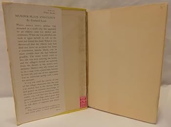 Hardcover Murder Plain and Fancy Book