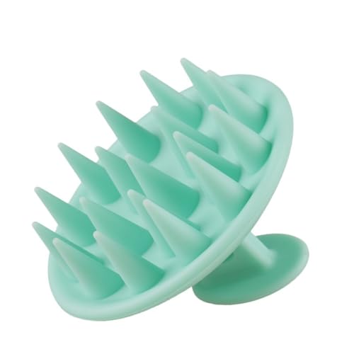 Brosse à cheveux en silicone anti-nœuds qui masse le cuir chevelu sous la douche