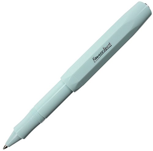 Kaweco SKYLINE SPORT Füllhalter Mint I Premium Füllfederhalter für Tintenpatronen mit hochwertiger Stahlfeder I Füllfederhalter 13 cm I Füller in Türkis I Federbreite: B (Breit)