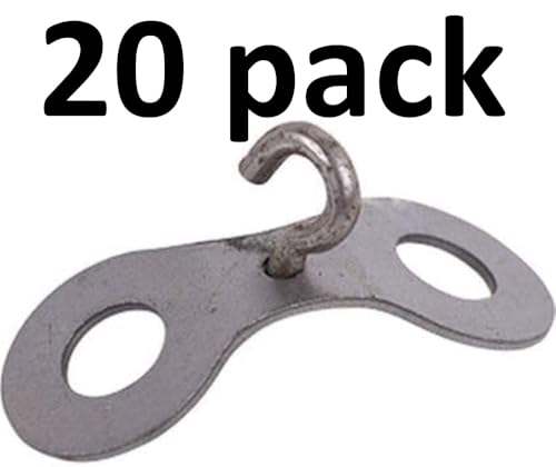 Double Stake Swivels Pack of 20 Trapping Supplies