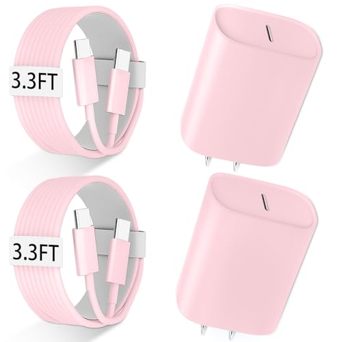 i-Phone 15 Charger Fast Charging, i-Phone 15 ProMax Fast Charger Block 20w Wall Charger with 3.3FT USB C Cable Cord for i-Phone 15/i-Phone 15 Pro/i-Phone 15 Pro Max/i-Phone 15 Plus, iPad Pro/Air