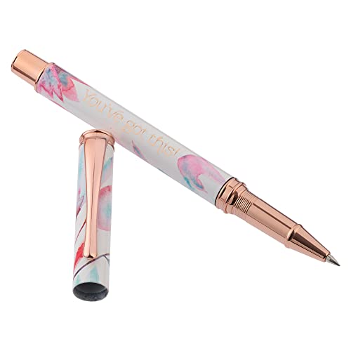 Bolígrafo gel para mujer Heartfelt punta 0.5 mm tinta negra