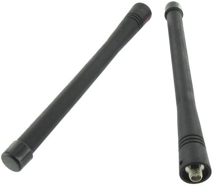2Pack SMA-F SF 6.5" 136-174MHz VHF Antenna For Kenwood Radio TK-270 280 290 270G 272G etc Two Way Radio Walkie Talkie (2 Pack)
