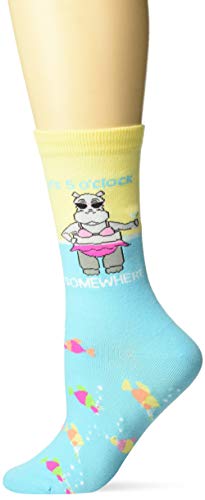 Image of K. Bell Socks womens Retro Varsity Lettuce Crew