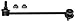 ACDelco Professional 45G0268 Front Driver Side Suspension Stabilizer Bar Link Kit with Hardware