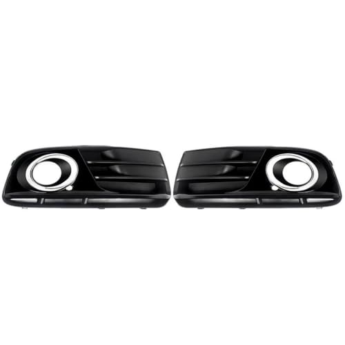Calandre Latérale Q5 8R 2013-2017 Couvercle Antibrouillard Noir Chromé LH RH