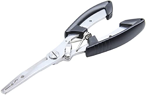 Stainless Steel Multifunctional Fishing Tongs Scissor, Light Weight, Strong Corrosion Scissors Resistance, Durable, Non-slip Grip Function, Bait Tongs, Fishing Tongs,Hook Removal Tool,Outdoor Supplies