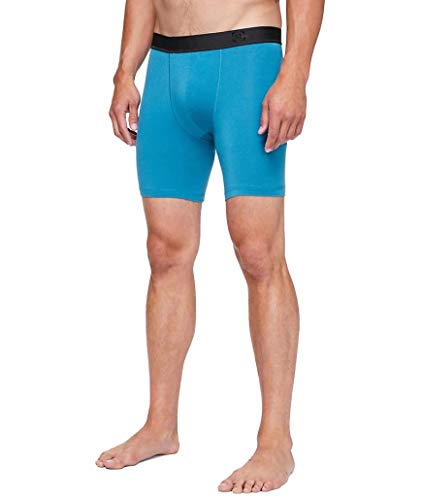 Lululemon Men's Always in Motion Boxer The Long One 7" (Vivid Aqua, XXL)