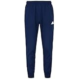 kappa - pantaloni tuta, uomo, blu, poliestere, calcio, kappa4soccer nastecopan, taglia: 2xl