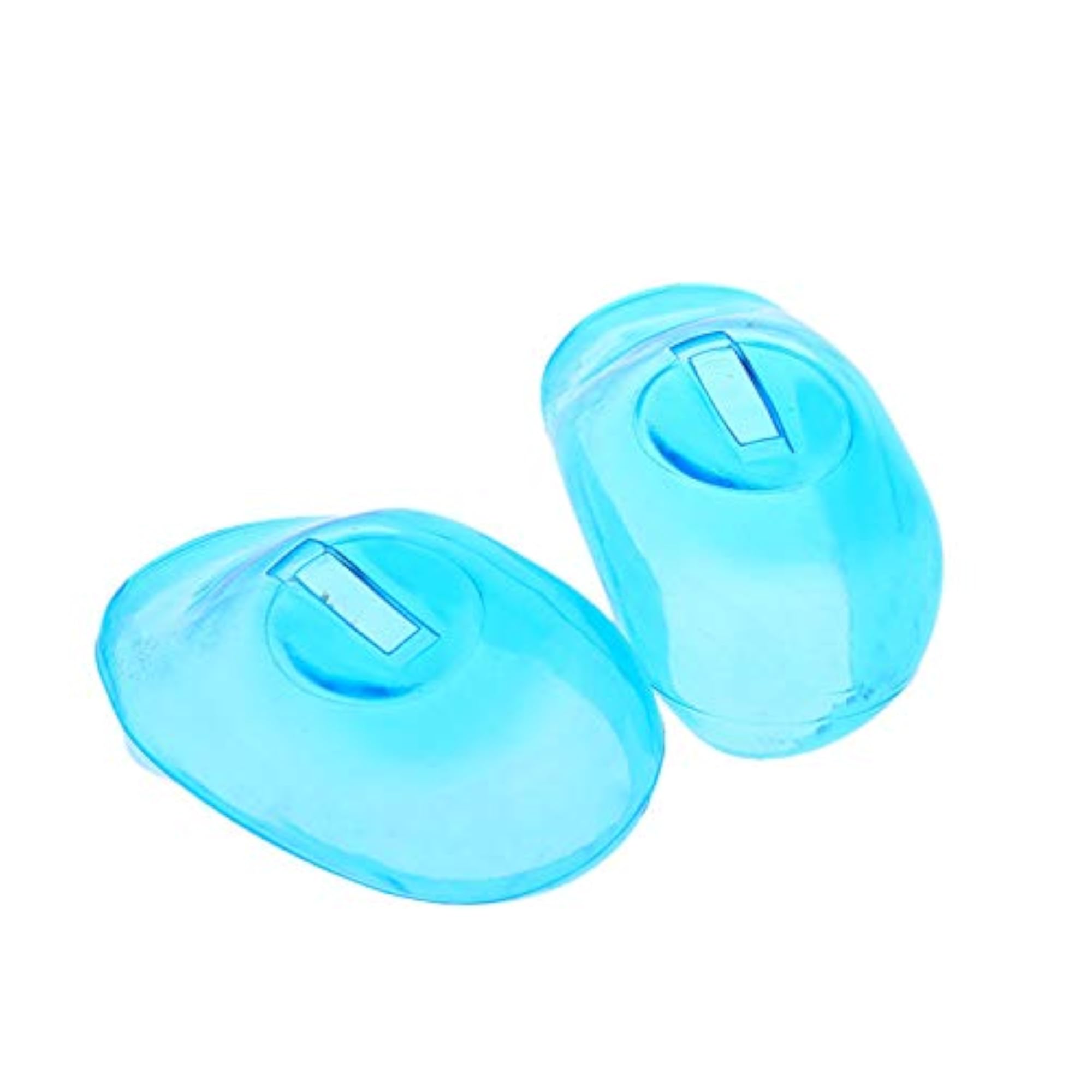 2PCS Transparent Silicone Ear Cover Hair Dye Shield