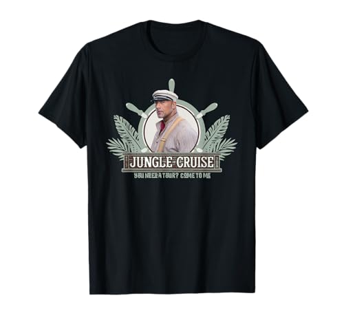 T-shirt Jungle Cruise vêtement Disney Frank Wolff You Need a Tour