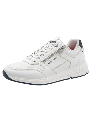 Sneaker Homme Blanc MARCO TOZZI 42 pour vos sorties décontractées et le bureau