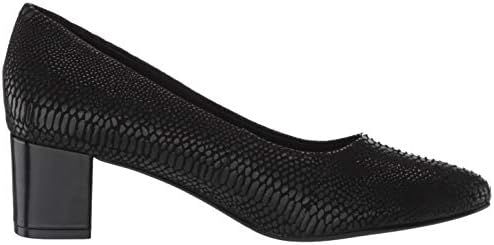 Trotters Women's Kari Pump, Black Lizard, 12 Narrow | Image 5