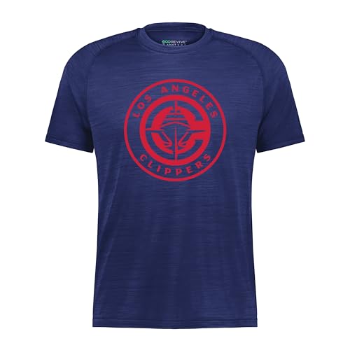 Holloway NBA Los Angeles Clippers Youth All-Pro Tee - Youth Basketball T-Shirt, Team Fan Gear, Perfect for Game Days