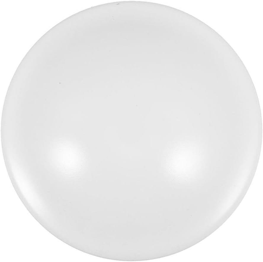 Cabilock 8.89 Inch Round Flush Mount Ceiling Light Shade Replacement Pc Plastic Mushroom Lamp Cover for Kitchen Bedroom Bathroom Wall Sconce Lighting Fixture
