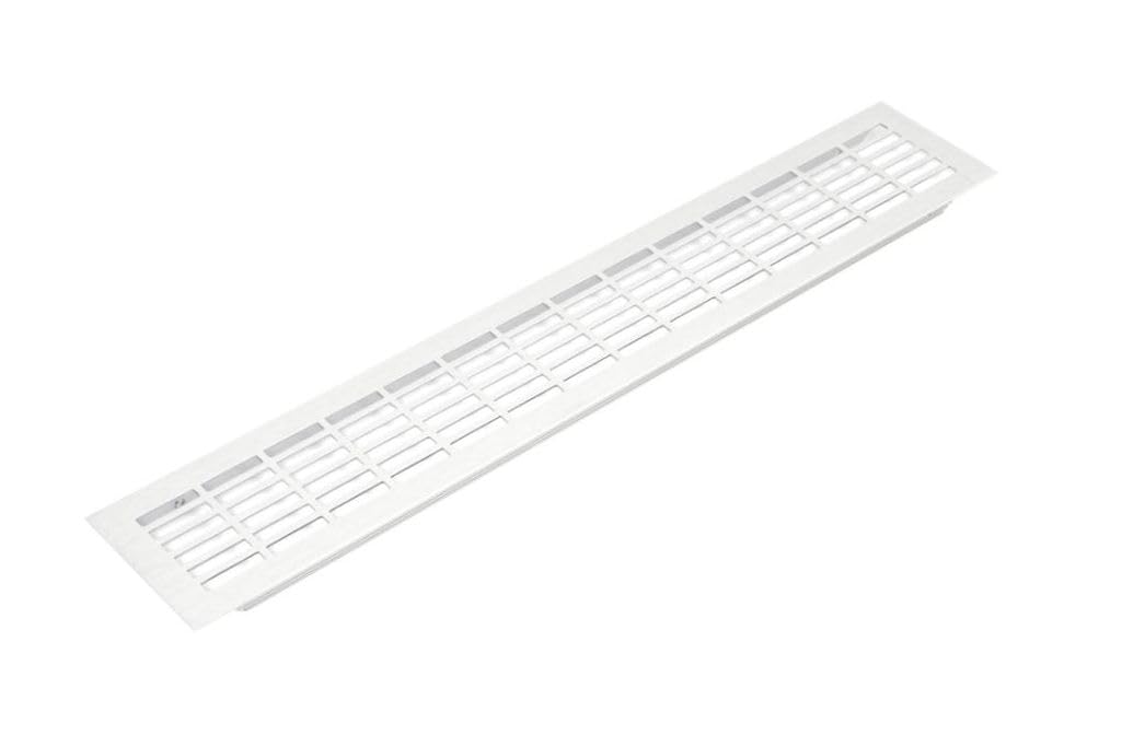 Ventilation Vent, 480x80mm, Corrosion-Resistant, Waterproof, 6 Colours (White)