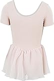 Jahre 12-14 Bloch 5342 Tiffany Ballet-Trikot für Kinder Rosa - Jahre 12